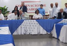 Presidente Abinader realiza Mesa de Trabajo con autoridades de Protección Civil y Municipal de Barahona; Anuncia respuesta a daños ocasionados por Huracán Melissa.