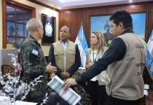 Milton Morrison jefe de misión Observadores COPPPAL destaca transparencia tras reunión con Jefe Estado Mayor Conjunto de Honduras