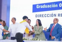Primera dama Raquel Arbaje encabeza graduación de 1,177 nuevos técnicos del INFOTEP en la Región Este.