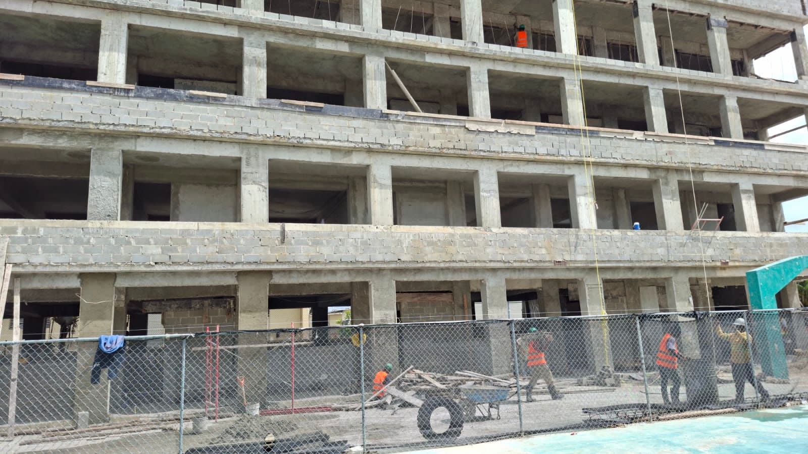 Construcción de nuevas aulas en Centro Educativo  Cristo Rey avanza de forma acelerada y estarán listas  año escolar 2026-2027