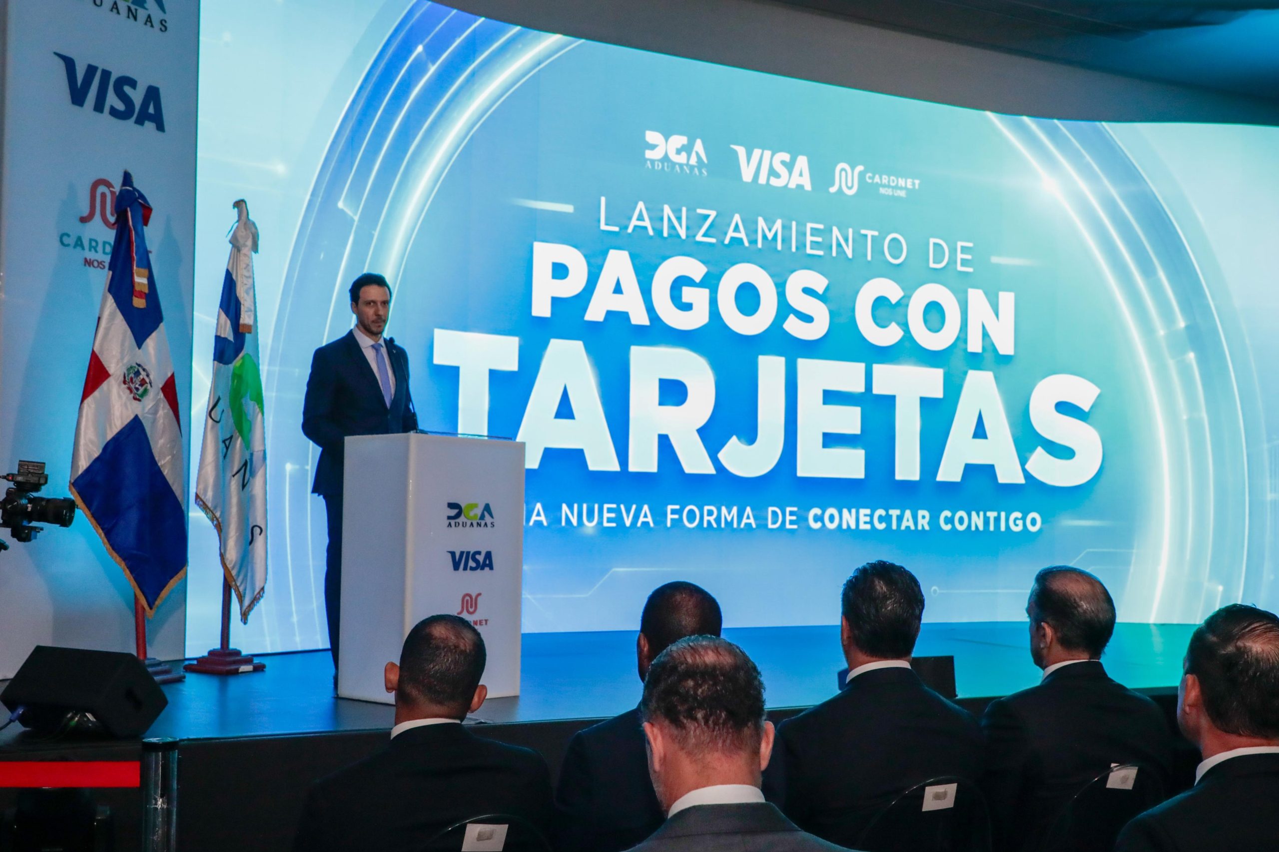 "Visa Dominicana" valora de estratégica nueva plataforma "Pago con Tarjeta" en ADUANAS.