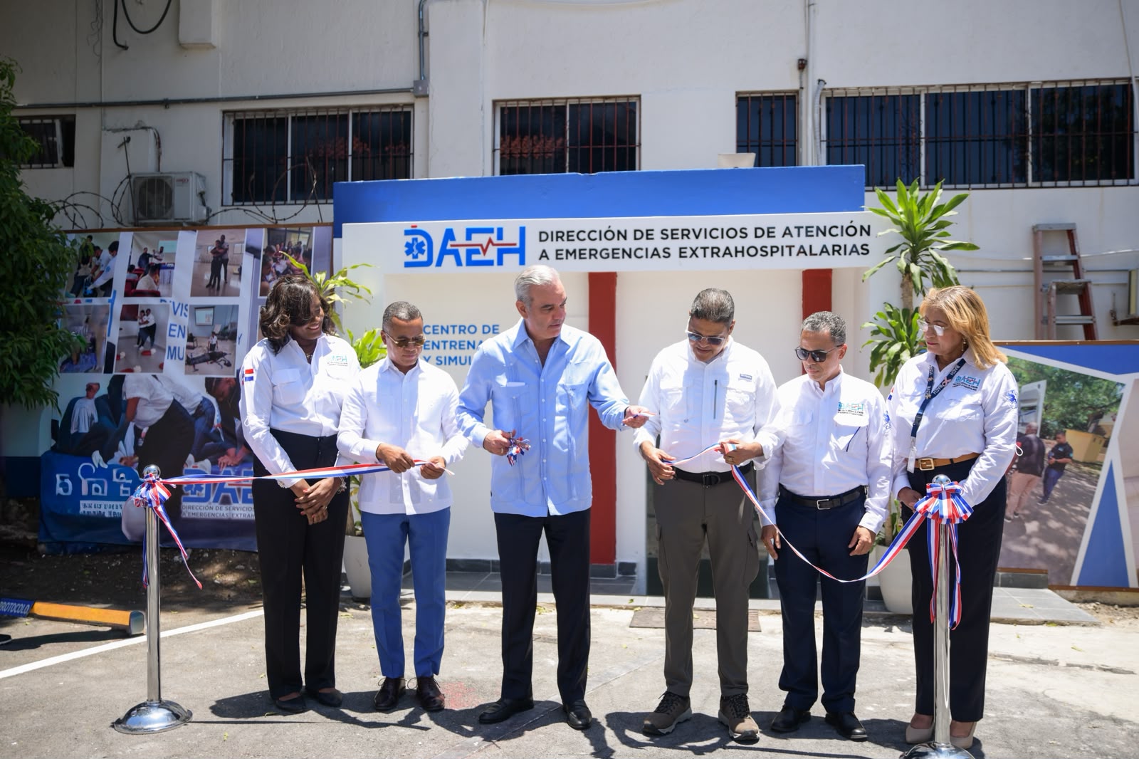 Presidente Abinader deja inaugurado Centro de Entrenamiento y Simulación de la DAEH