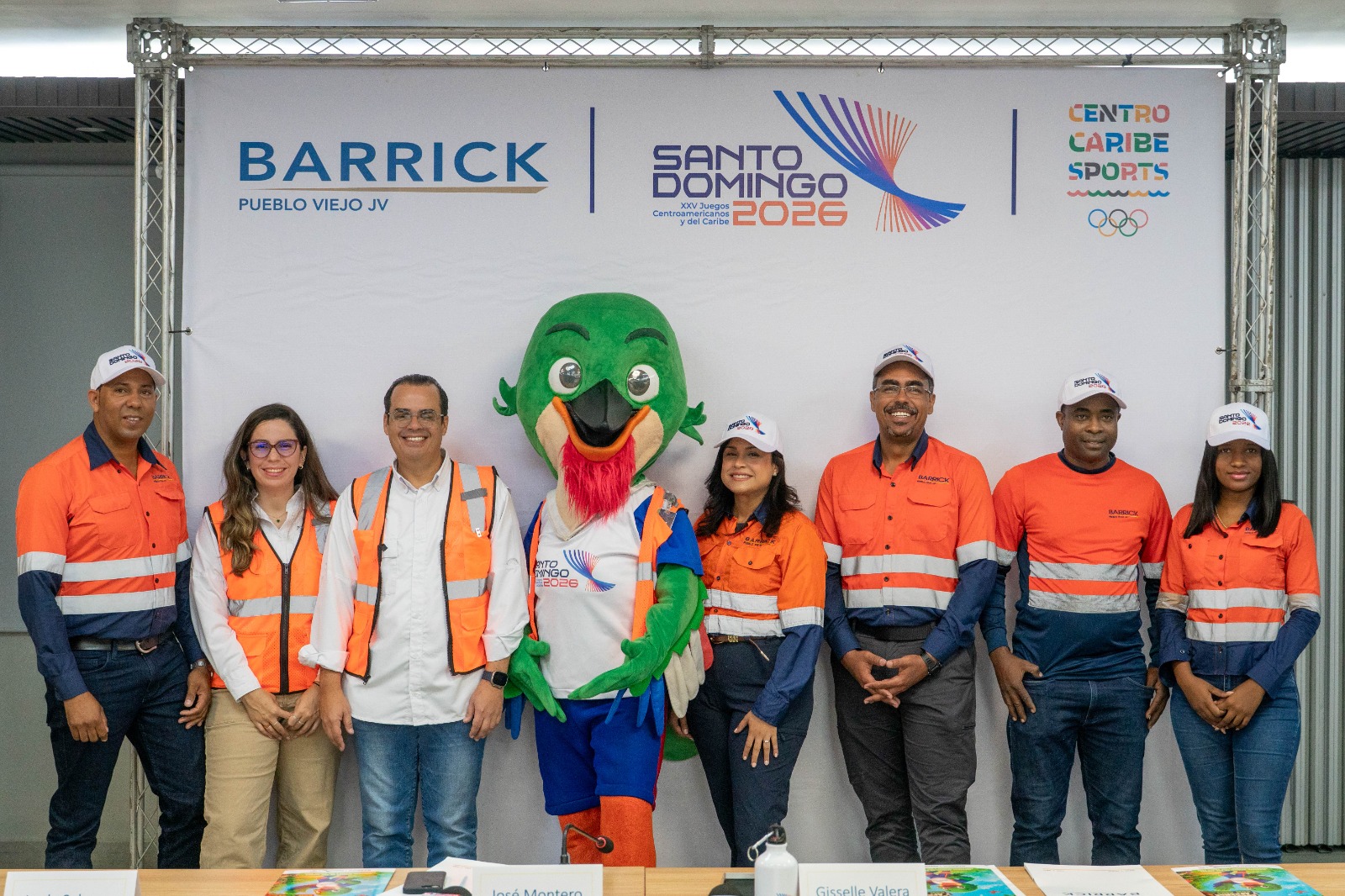 Barrick Pueblo Viejo se Convierte en Patrocinador Oficial de los XXV Juegos Centroamericanos y del Caribe Santo Domingo 2026