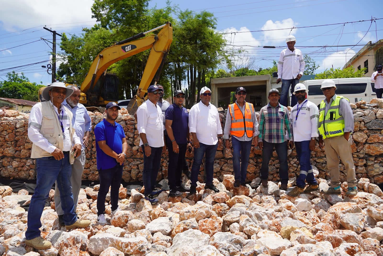 INDRHI supervisa obras de protección e intervención en drenajes de Bajo Yuna; ejecuciones reducen inundaciones y fortalecen producción