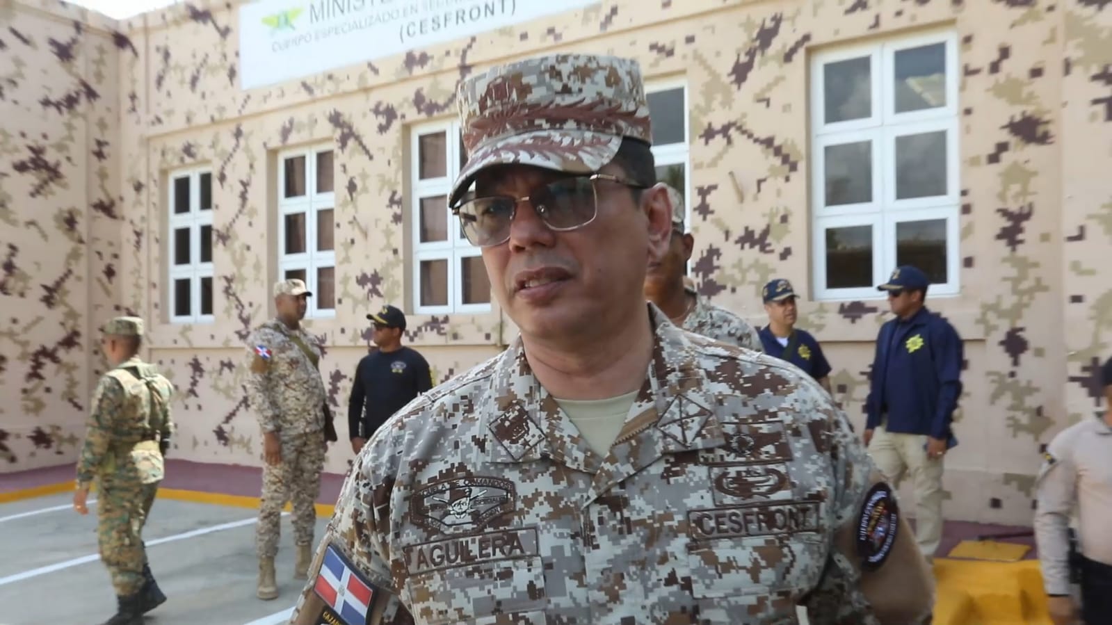 Nuevos directores del Cesfront y J-2 recorren bases militares en la frontera entre Haití y RD.