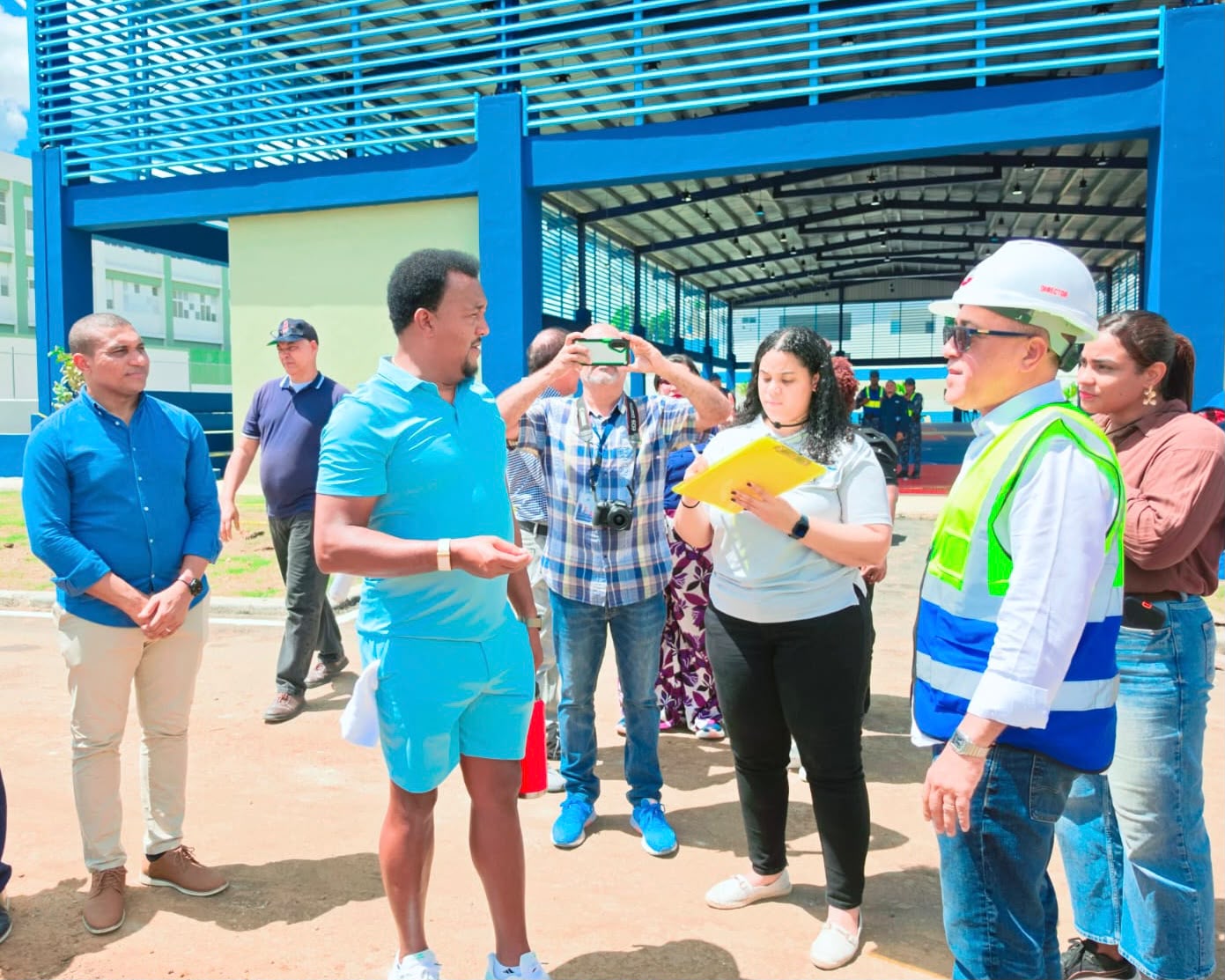 Complejo Educativo y Deportivo Pedro Martínez de 55 aulas en Manoguayabo está listo para ser entregado.