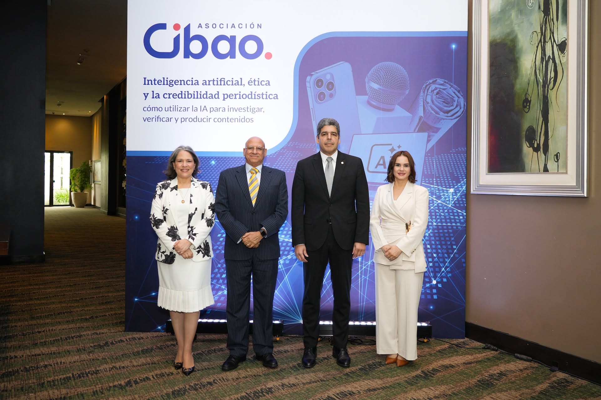 Asociación Cibao destaca oportunidades y desafíos de la Inteligencia Artificial para el periodismo