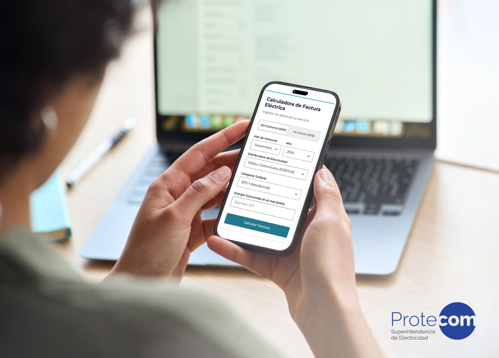 Protecom pone a disposición de los usuarios Calculadora de Factura Eléctrica