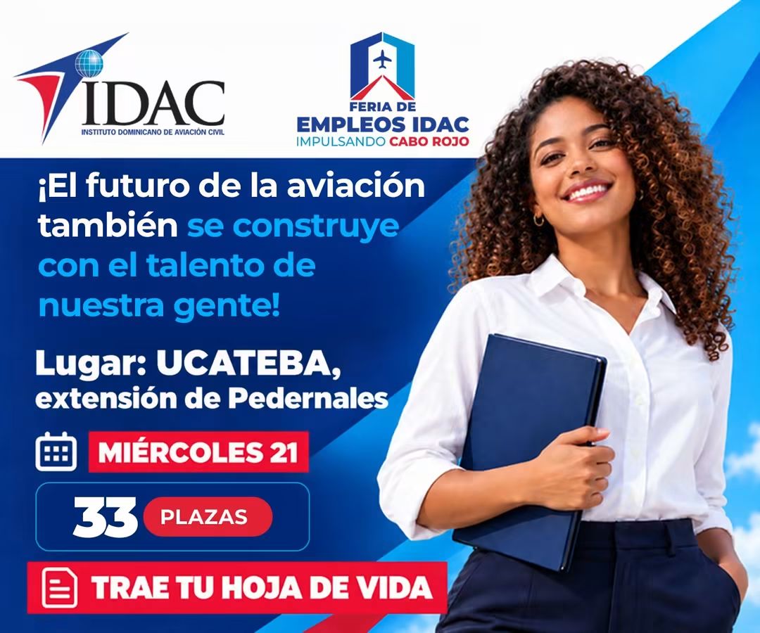 IDAC anuncia Feria de Empleos “Impulsado Cabo Rojo” en Pedernales.