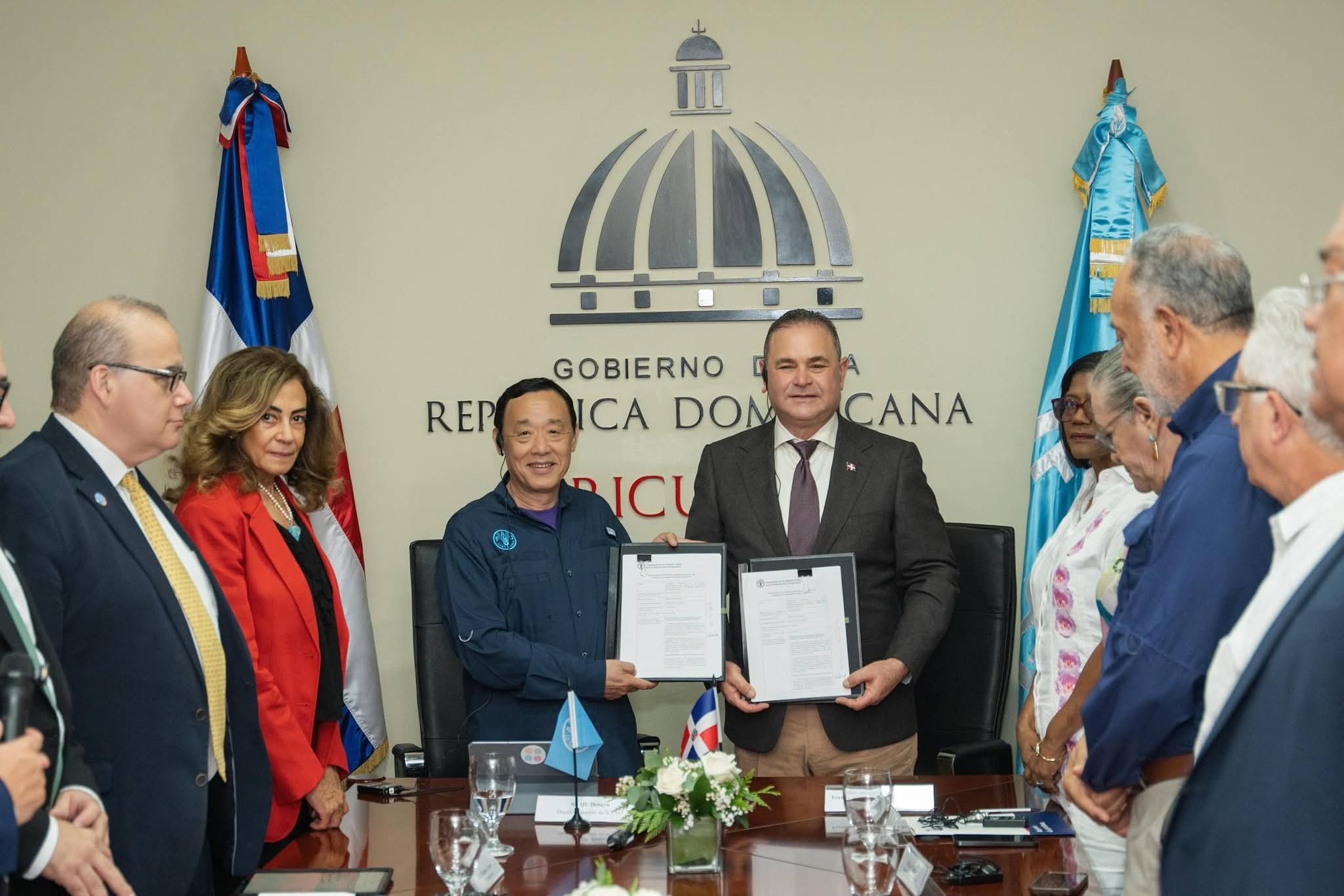 Agricultura y FAO firman acuerdo por US$480,000 para impulsar la mecanización, fortalecer la sanidad agropecuaria y la resiliencia climática